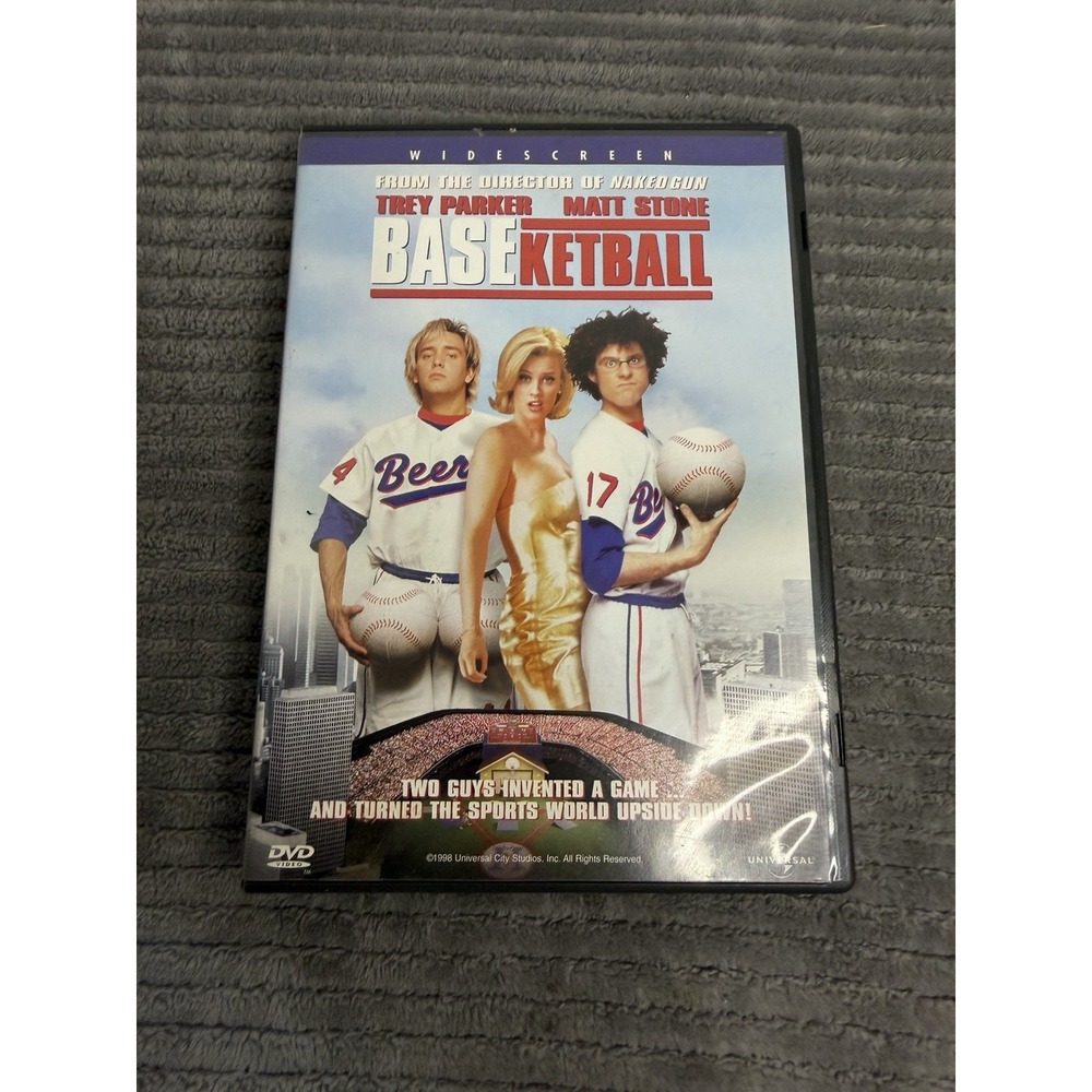 BASEKETBALL Trey Parker Matt Stone DVD Movie (South Park Creaters) Widescreen